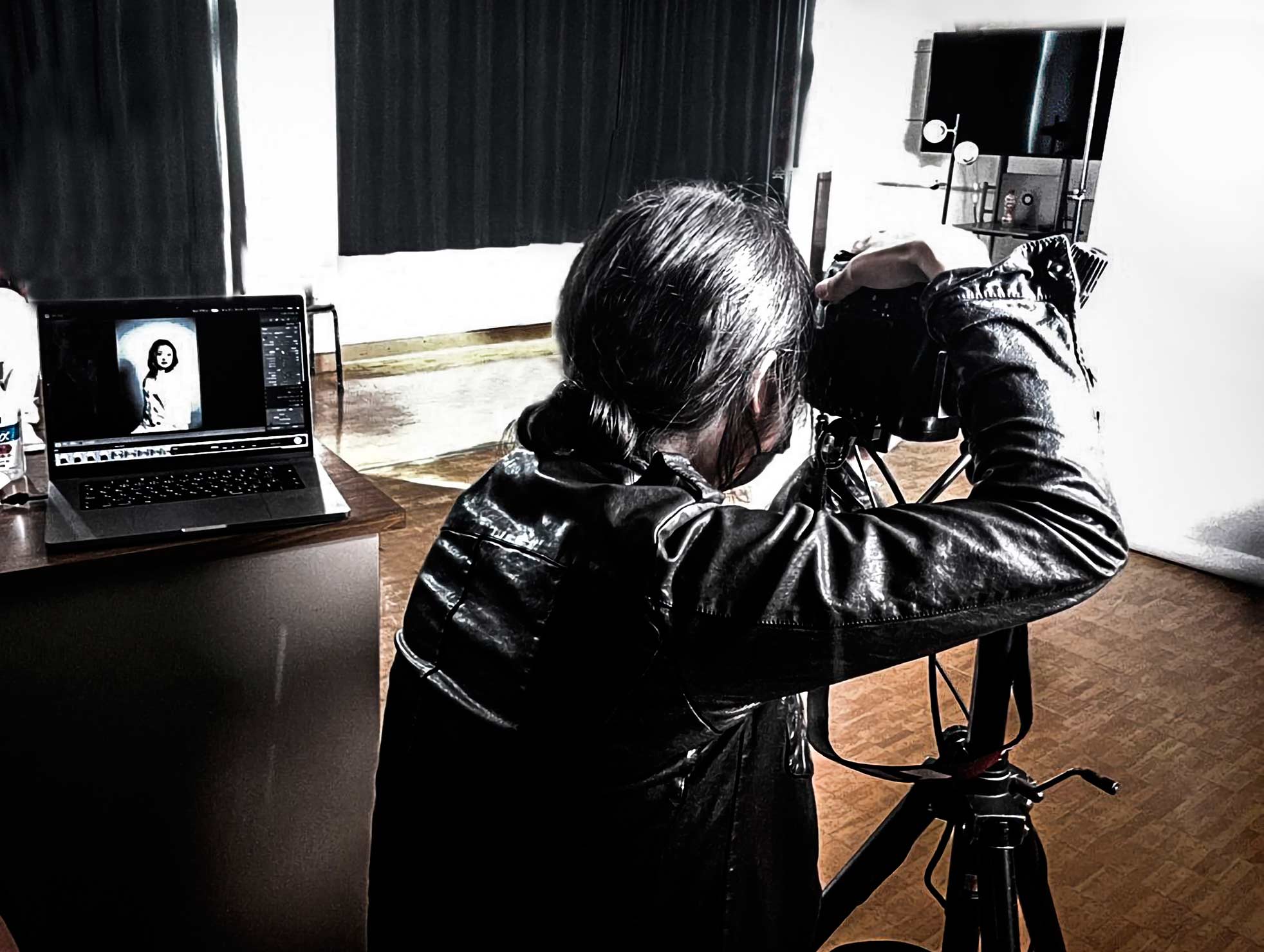 函館撮影 撮影風景